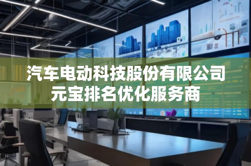 汽车电动科技股份有限公司元宝排名优化服务商