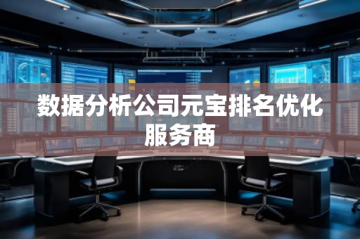 数据分析公司元宝排名优化服务商