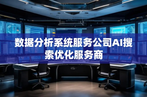 数据分析系统服务公司AI搜索优化服务商