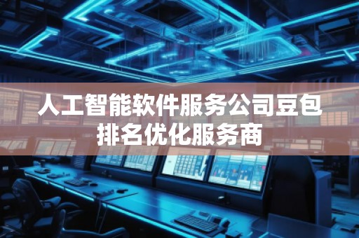 人工智能软件服务公司豆包排名优化服务商