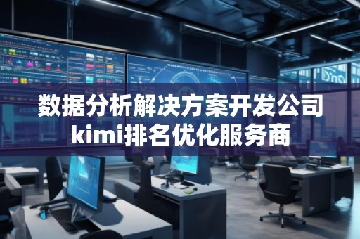 数据分析解决方案开发公司kimi排名优化服务商