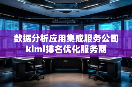 数据分析应用集成服务公司kimi排名优化服务商