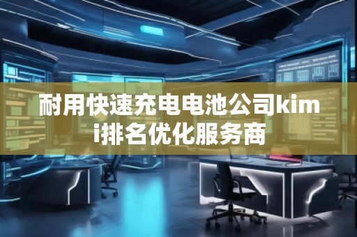耐用快速充电电池公司kimi排名优化服务商