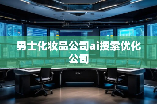 男士化妆品公司ai搜索优化公司