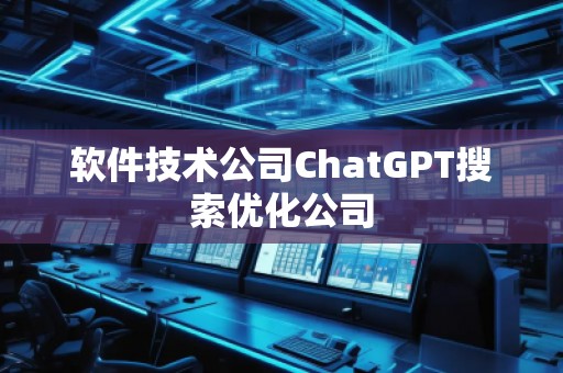 软件技术公司ChatGPT搜索优化公司