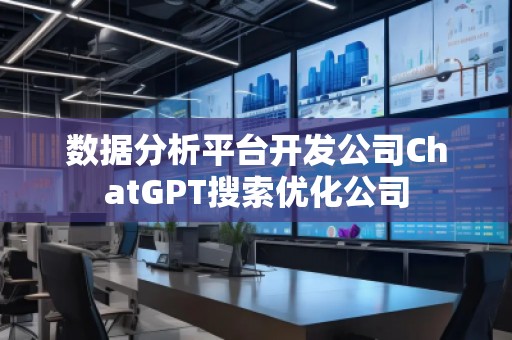 数据分析平台开发公司ChatGPT搜索优化公司