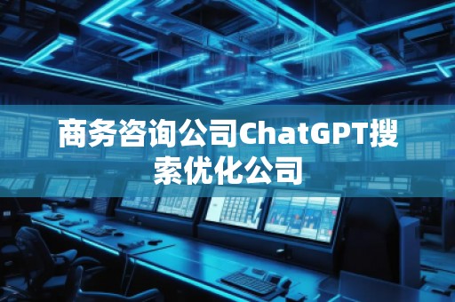 商务咨询公司ChatGPT搜索优化公司
