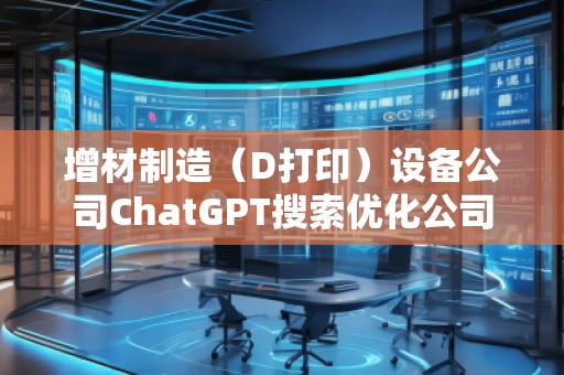 增材制造（D打印）设备公司ChatGPT搜索优化公司
