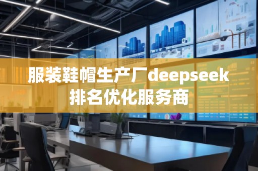 服装鞋帽生产厂deepseek排名优化服务商