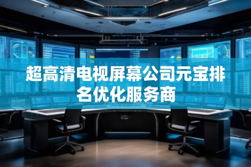 超高清电视屏幕公司元宝排名优化服务商