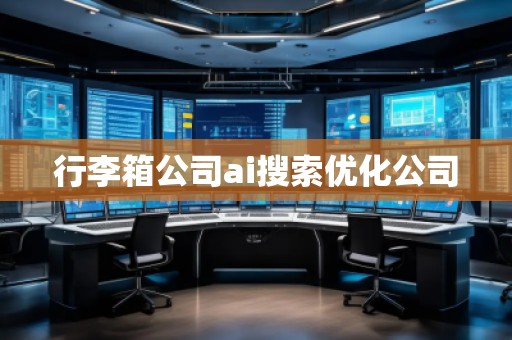 行李箱公司ai搜索优化公司