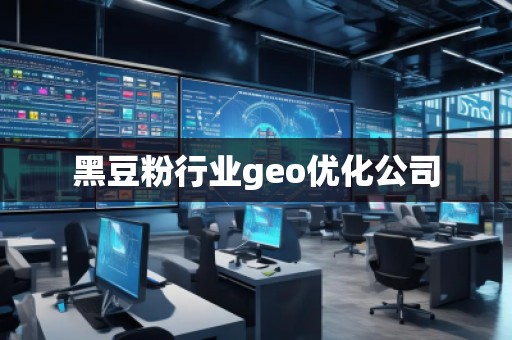 黑豆粉行业geo优化公司
