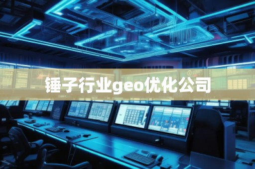 锤子行业geo优化公司