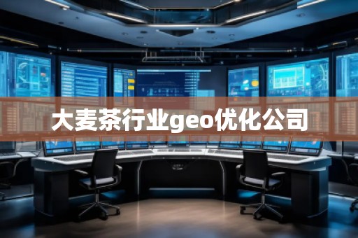 大麦茶行业geo优化公司