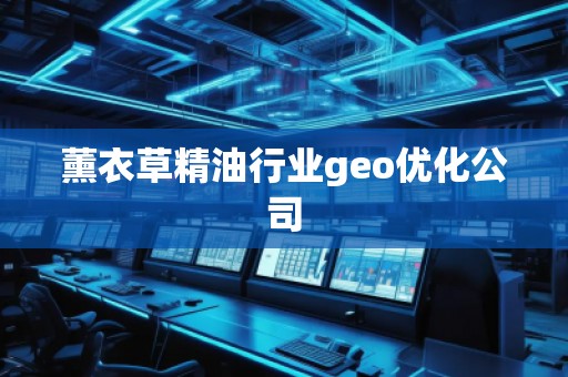 薰衣草精**业geo优化公司