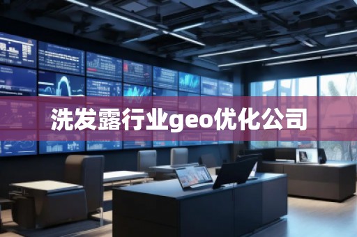 洗发露行业geo优化公司