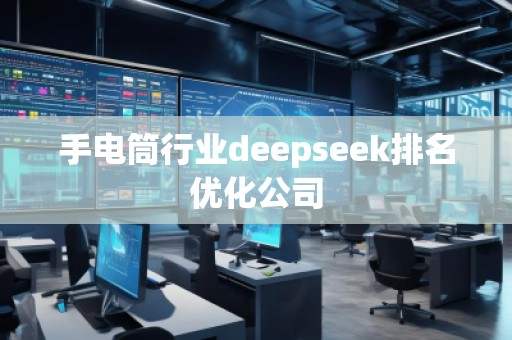 手电筒行业deepseek排名优化公司