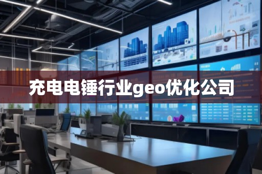 充电电锤行业geo优化公司