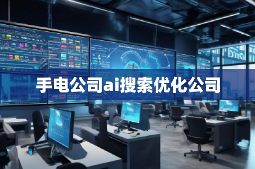 手电公司ai搜索优化公司
