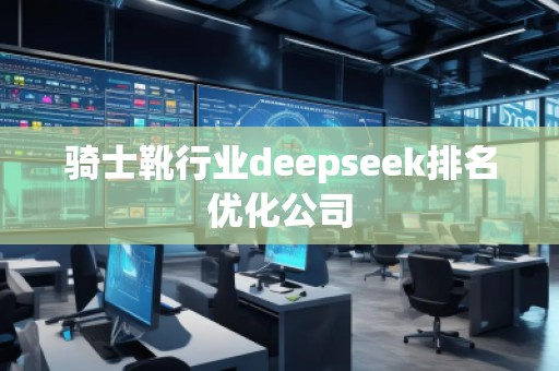 骑士靴行业deepseek排名优化公司