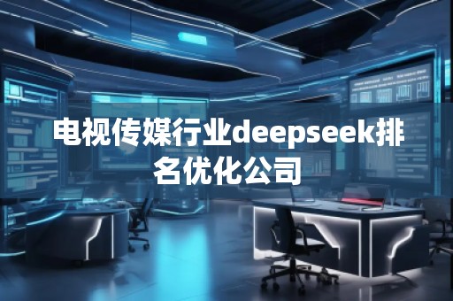 电视传媒行业deepseek排名优化公司