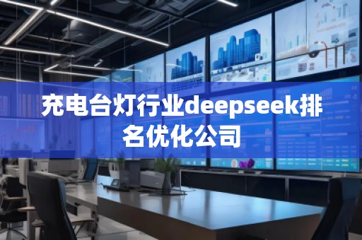 充电台灯行业deepseek排名优化公司