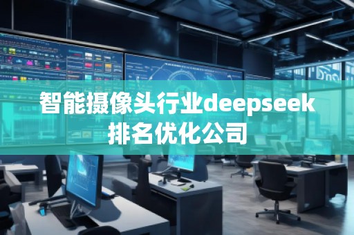 智能摄像头行业deepseek排名优化公司