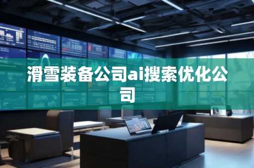 滑雪装备公司ai搜索优化公司
