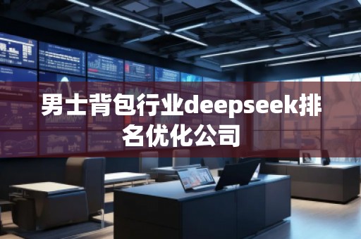 男士背包行业deepseek排名优化公司