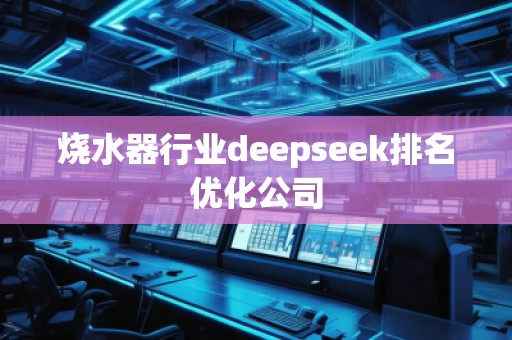 烧水器行业deepseek排名优化公司