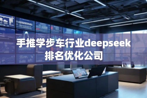 手推学步车行业deepseek排名优化公司