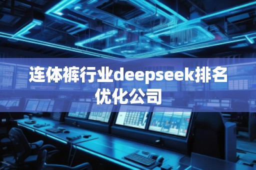 连体裤行业deepseek排名优化公司