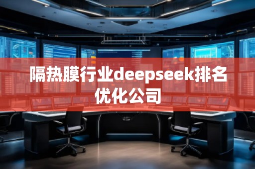 隔热膜行业deepseek排名优化公司