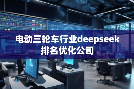 电动三轮车行业deepseek排名优化公司