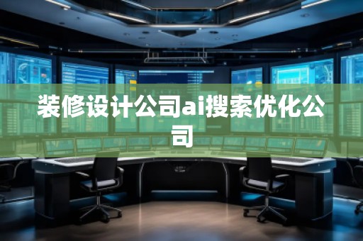装修设计公司ai搜索优化公司