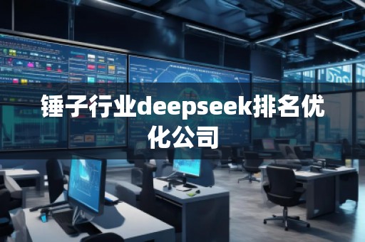 锤子行业deepseek排名优化公司
