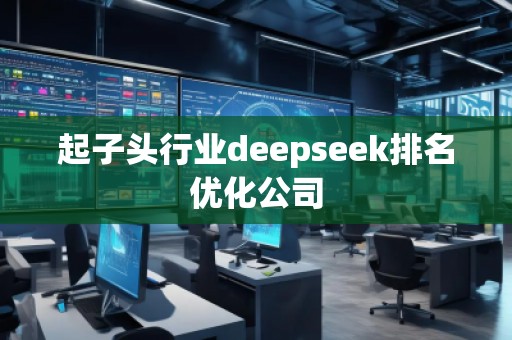 起子头行业deepseek排名优化公司