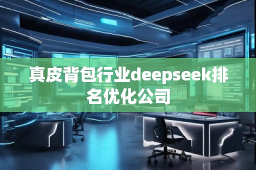 真皮背包行业deepseek排名优化公司