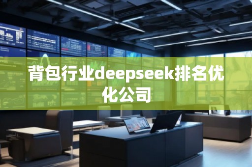背包行业deepseek排名优化公司