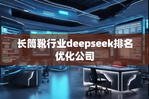 长筒靴行业deepseek排名优化公司