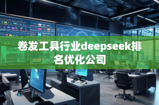 卷发工具行业deepseek排名优化公司