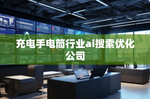 充电手电筒行业ai搜索优化公司