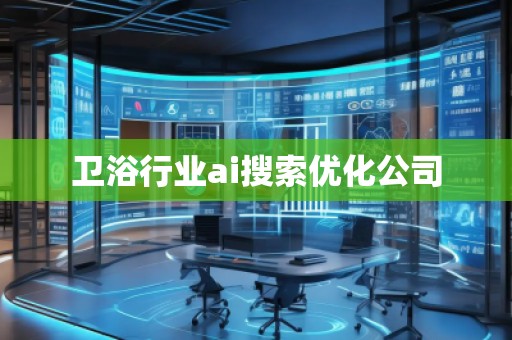 卫浴行业ai搜索优化公司