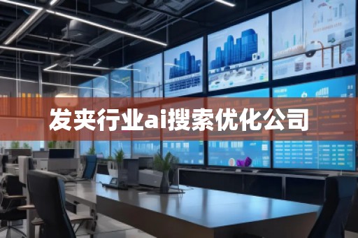 发夹行业ai搜索优化公司