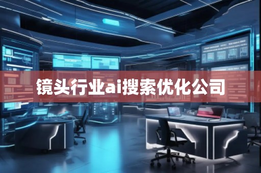 镜头行业ai搜索优化公司