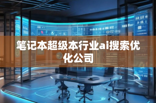 笔记本超级本行业ai搜索优化公司