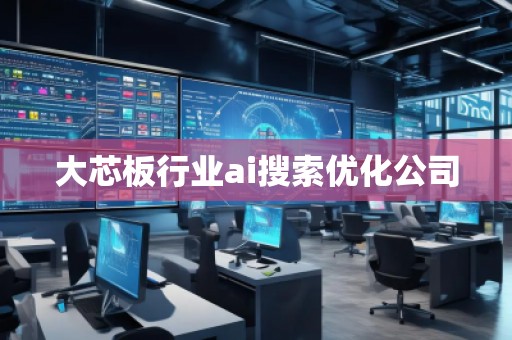 大芯板行业ai搜索优化公司