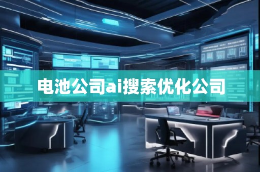 电池公司ai搜索优化公司