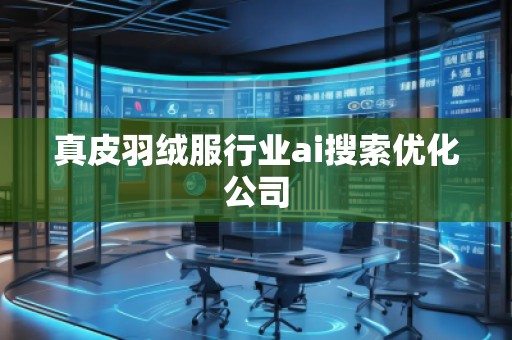 真皮羽绒服行业ai搜索优化公司