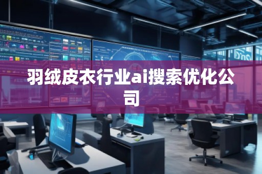 羽绒皮衣行业ai搜索优化公司